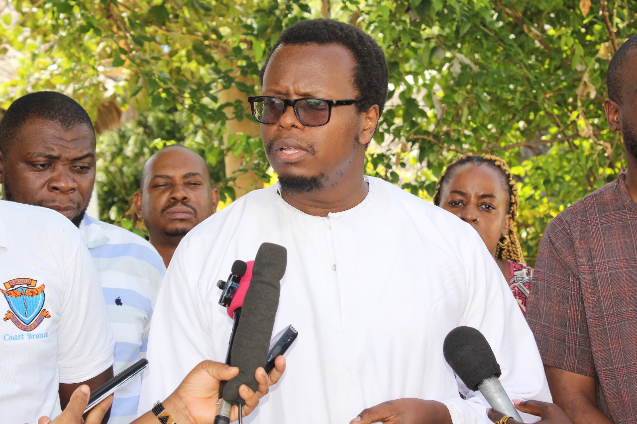 Striking Doctors in Msambweni Kwale Blocked from Addressing Media