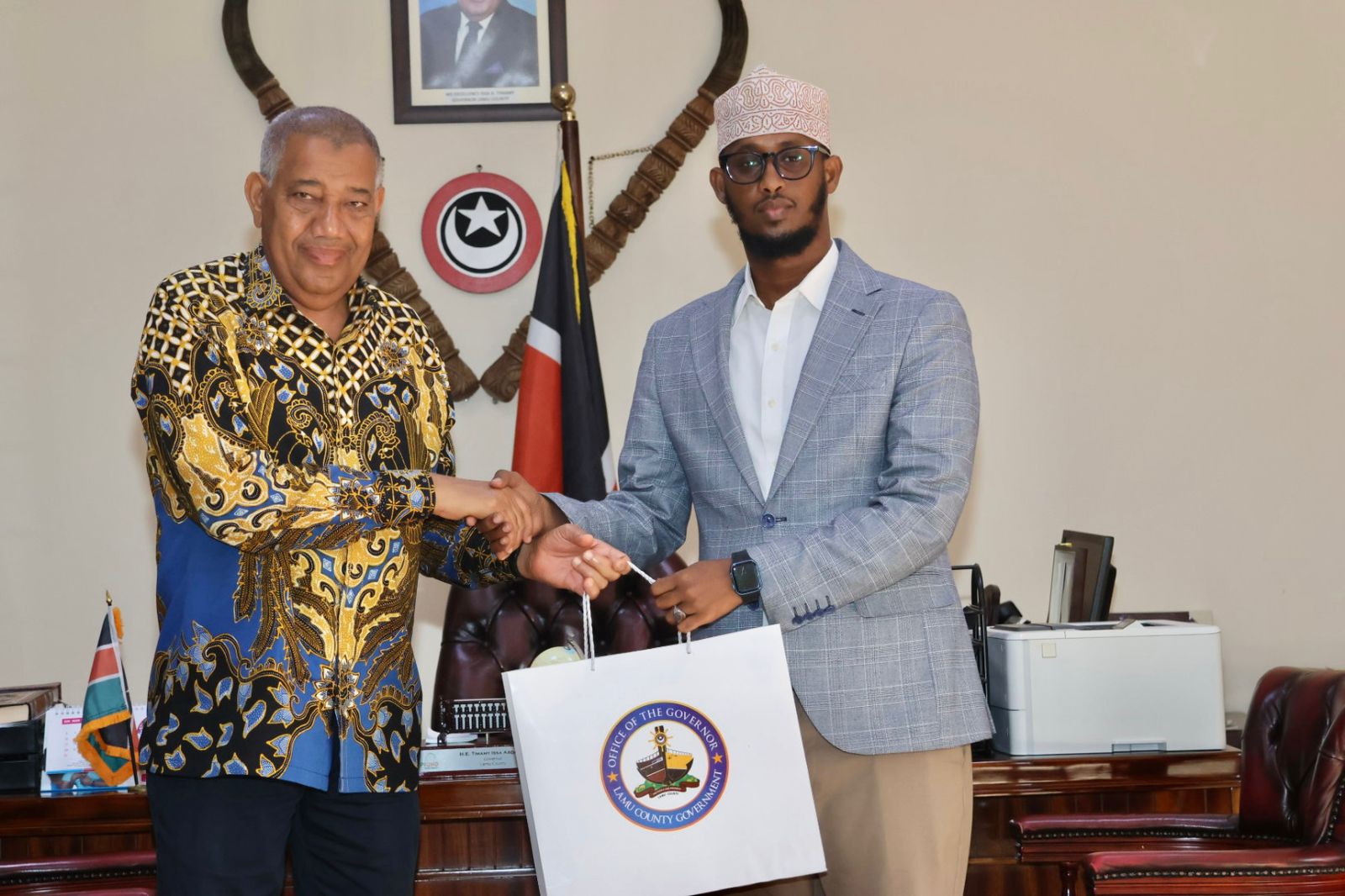 Jubaland Delegation Visit Lamu to Strengthen Cooperation