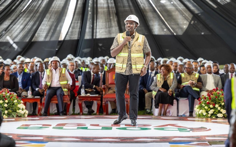 President William Ruto in a past event (Photo/Courtesy)